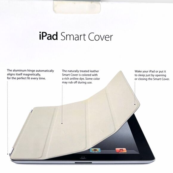 Apple Ipad Smart Cover Dove Gray Pre-owned - Picture 7 of 9